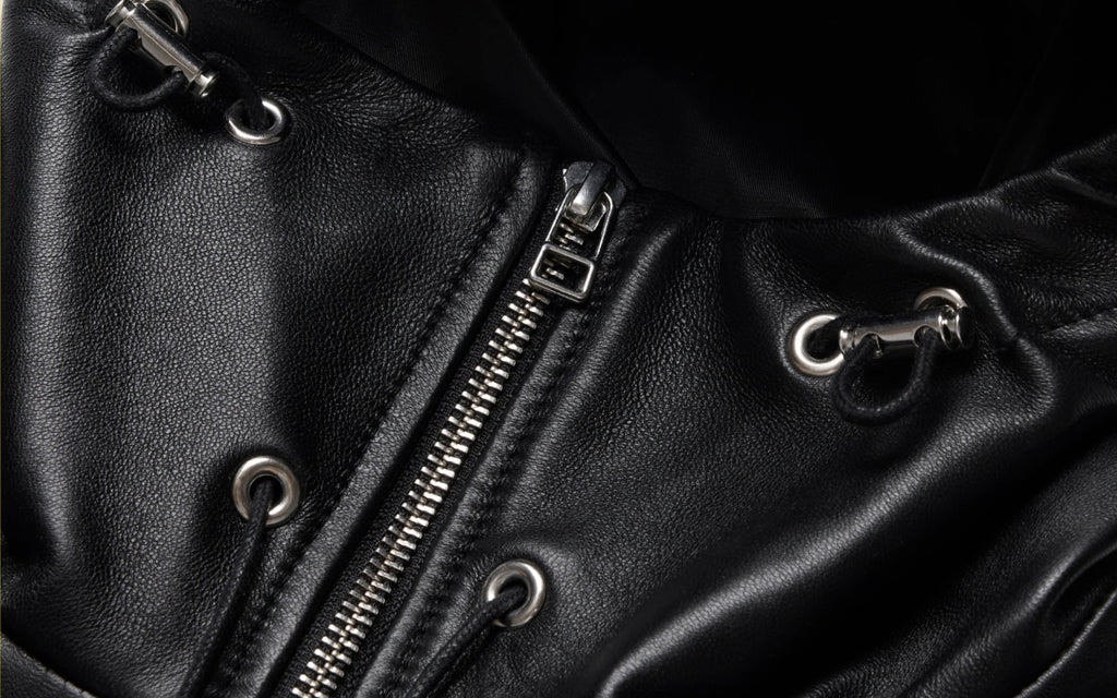 Leather Full Zip Parka – JJJJound