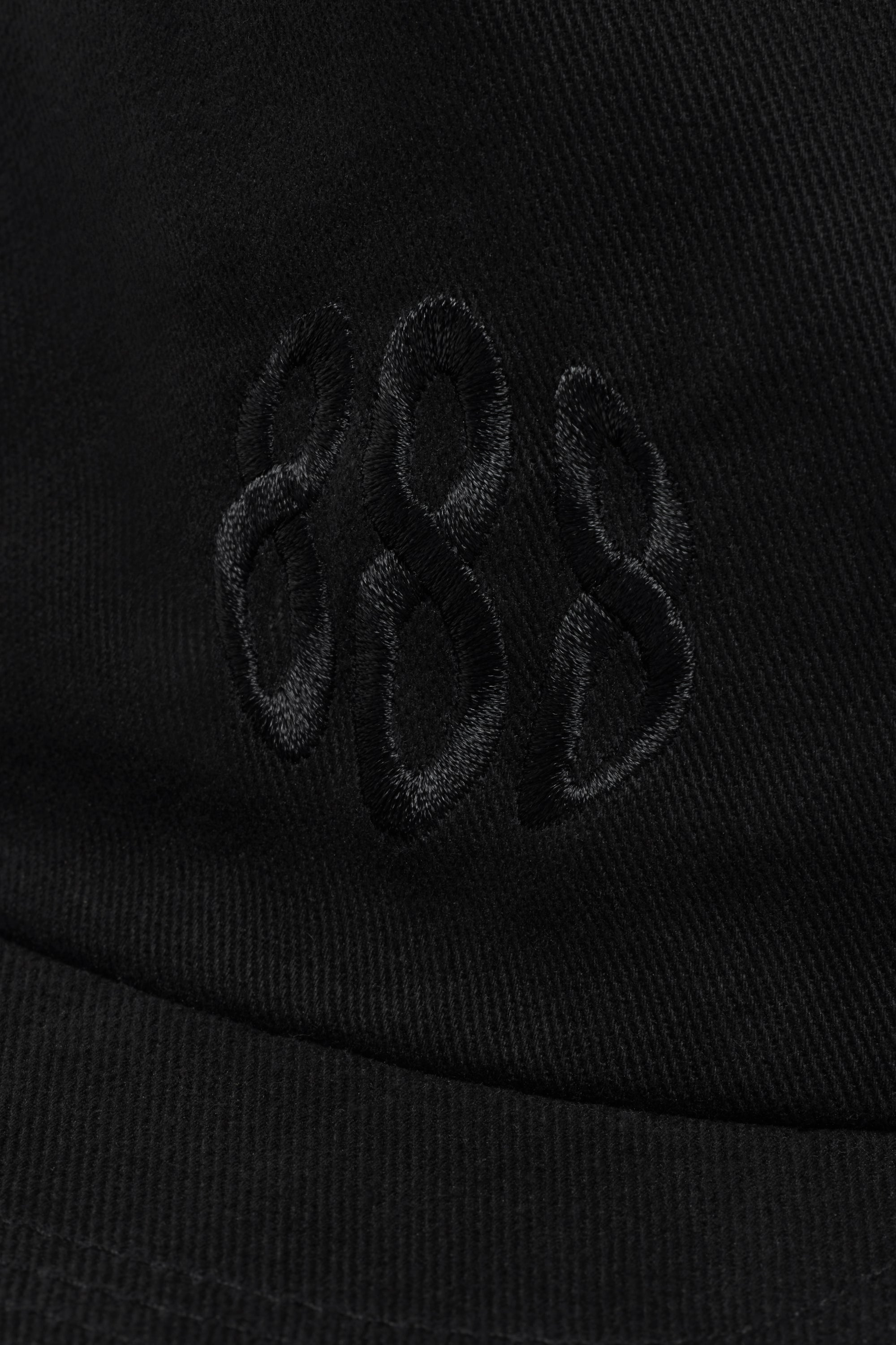 888 Vintage Cap - Black
