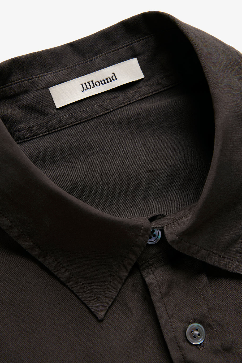 Poplin Big Shirt - Brown