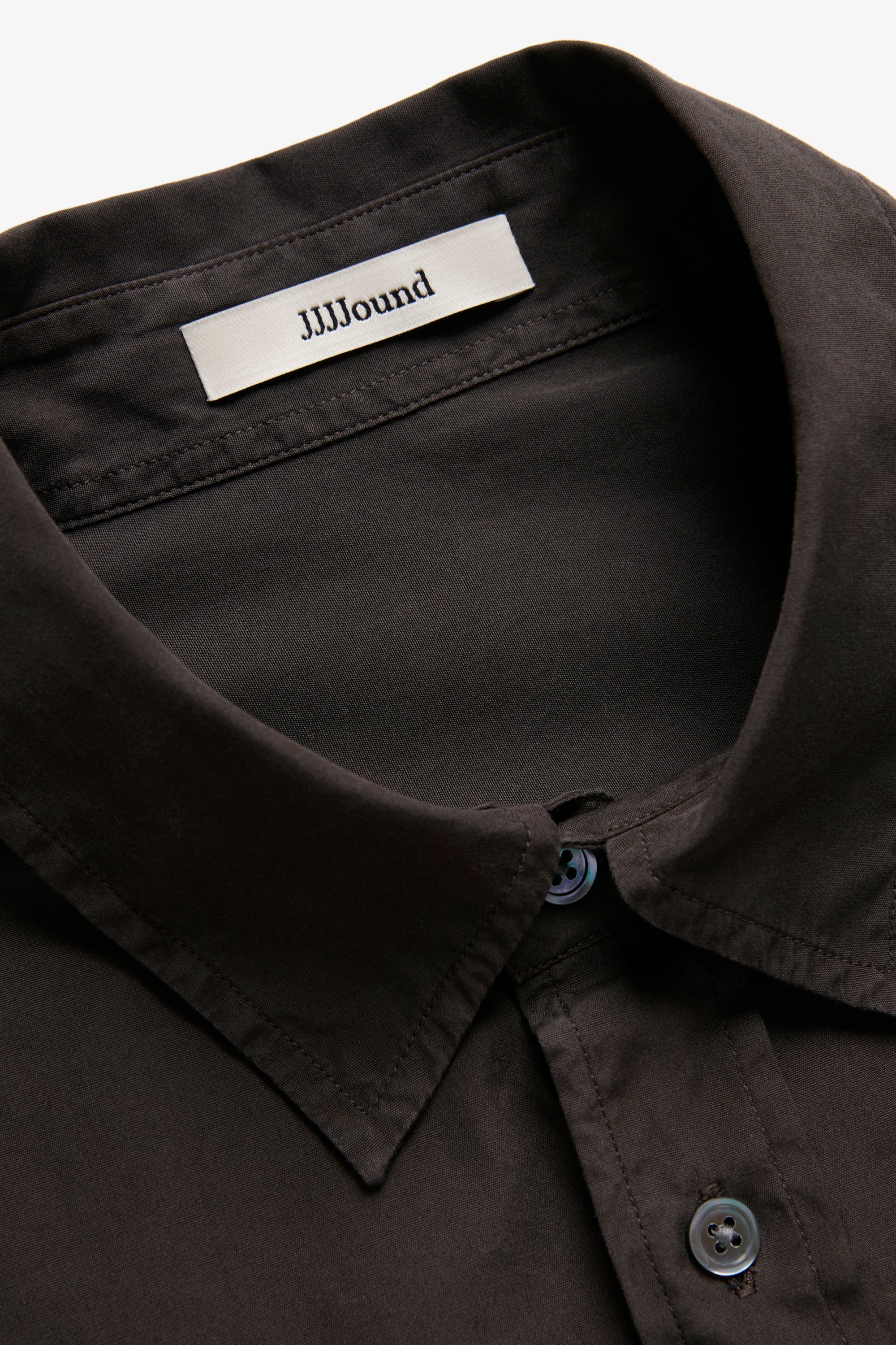 Poplin Big Shirt - Brown