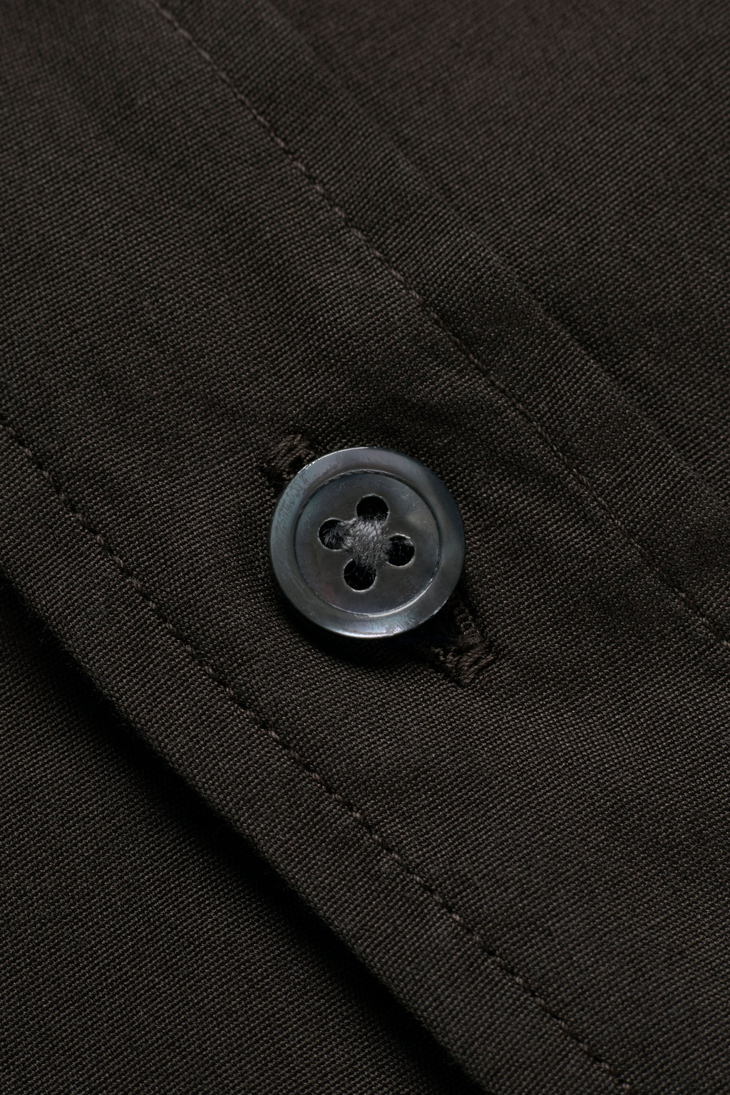 Poplin Big Shirt - Brown