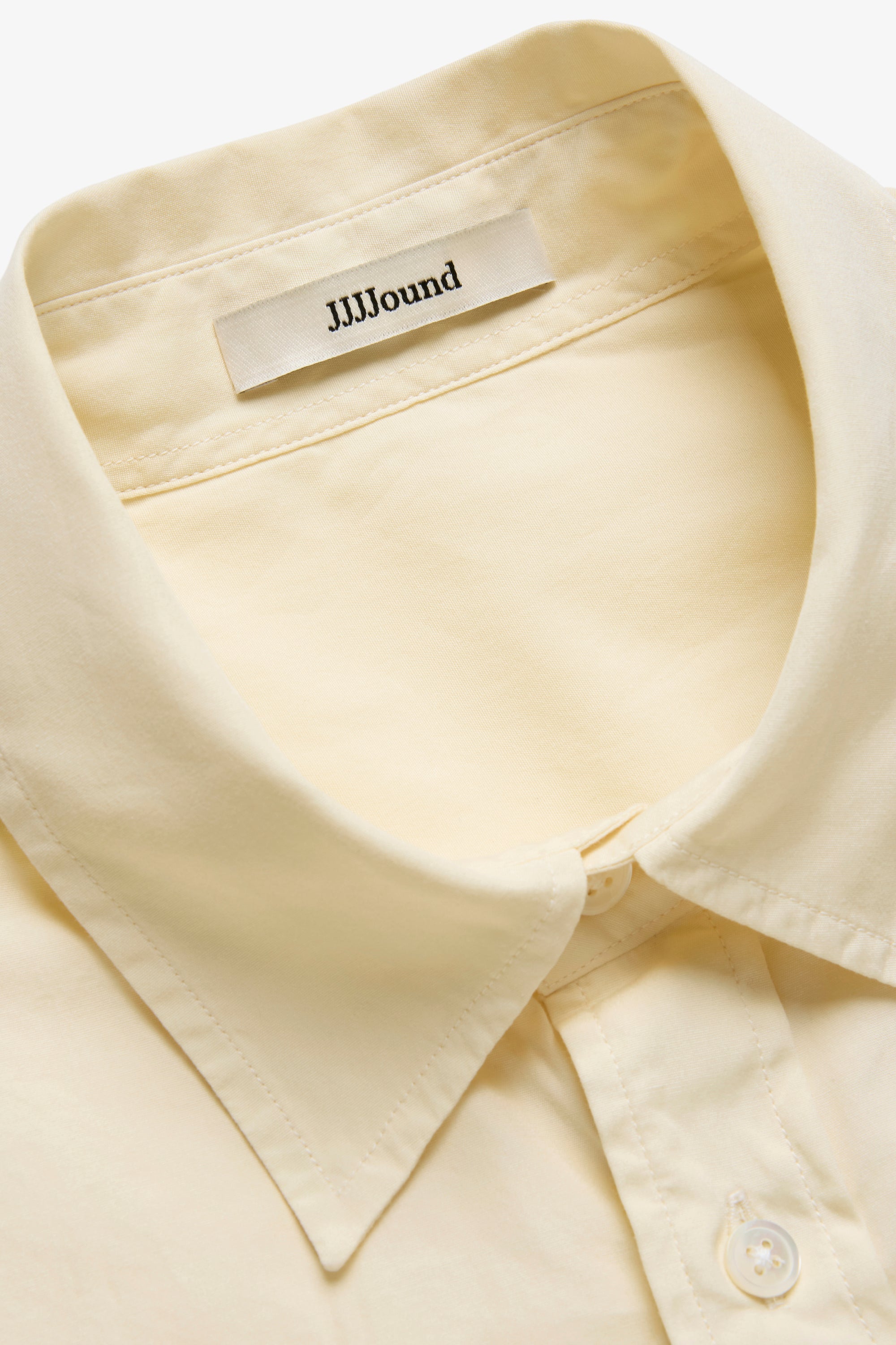 Poplin Big Shirt - Yellow