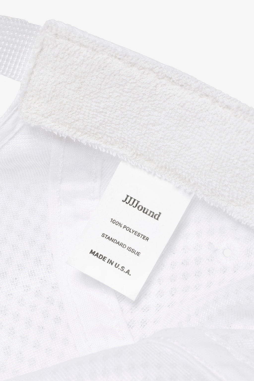 5 Panel Camper Cap Mesh - White