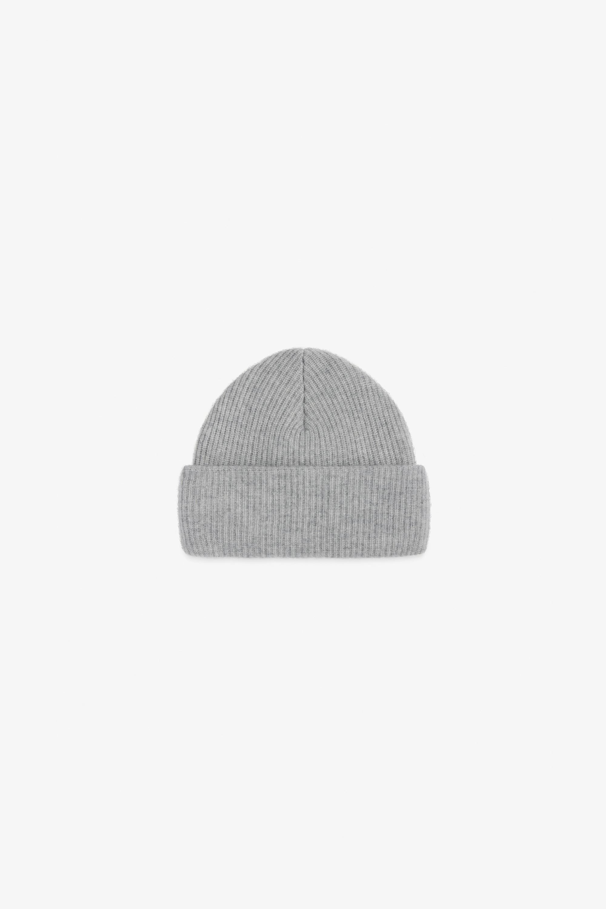 Cashmere Beanie - Ash