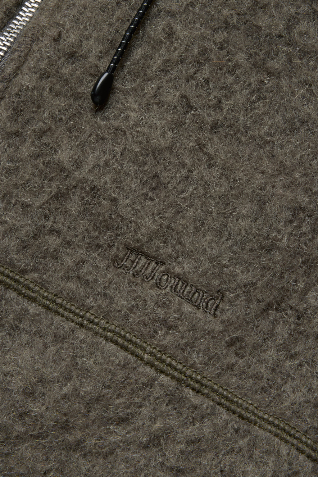 City Camper Mohair Top - Dark Olive