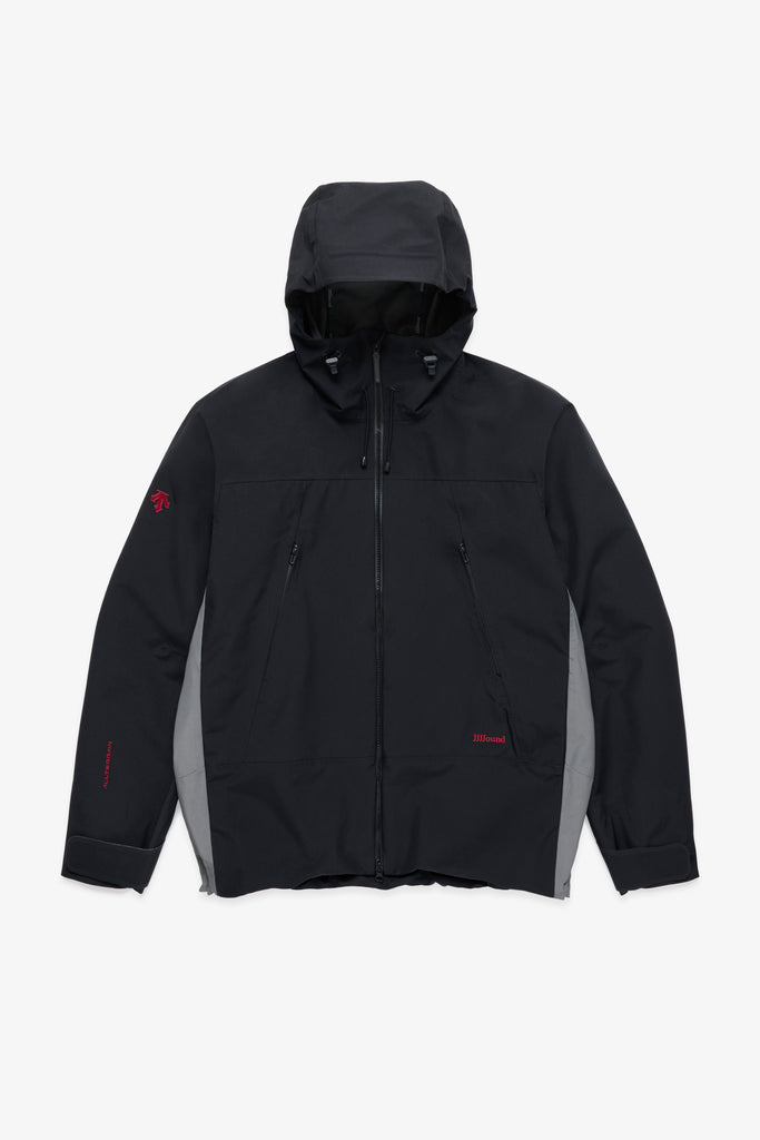 新品未使用！JJJJound DESCENTE Hardshell parka JJJJound Descente Hardshell Parka - Black/Charcoal