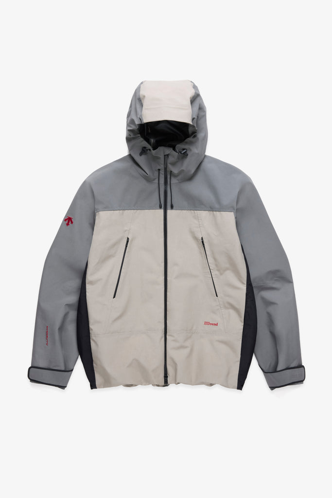 JJJJound Descente Hardshell Parka - Taupe/Charcoal