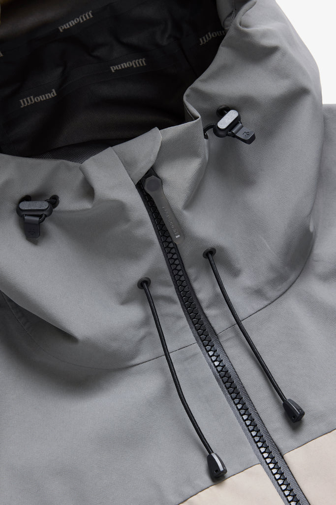 JJJJound Descente Hardshell Parka - Taupe/Charcoal