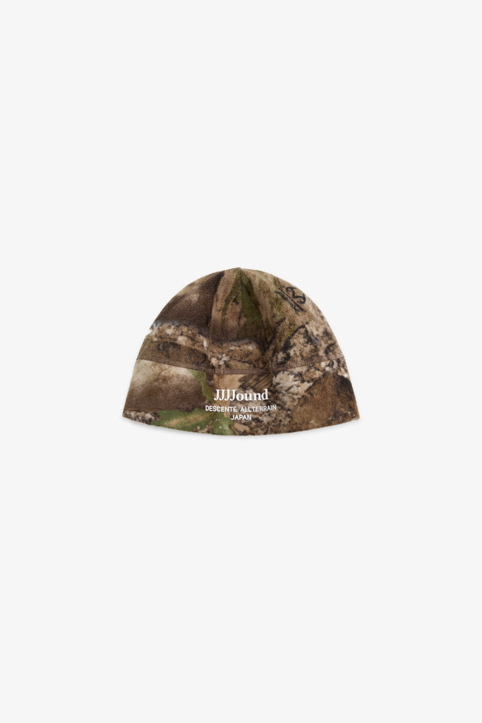 descente × jjjjound allterrain ビーニー カモ JJJJound Descente Polar Hat - RealTree Camo
