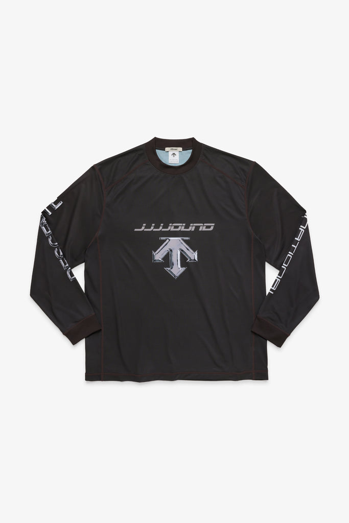 トップス JJJJound DESCENTE ALLTERRAIN Longsleeve JJJJound Descente Warm-Up Longsleeve - Brown