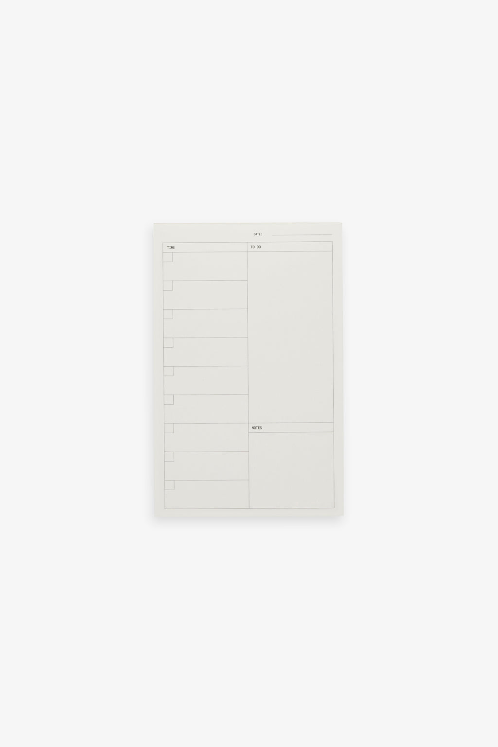 Daily Planner 5.5 x 8.5 - Natural