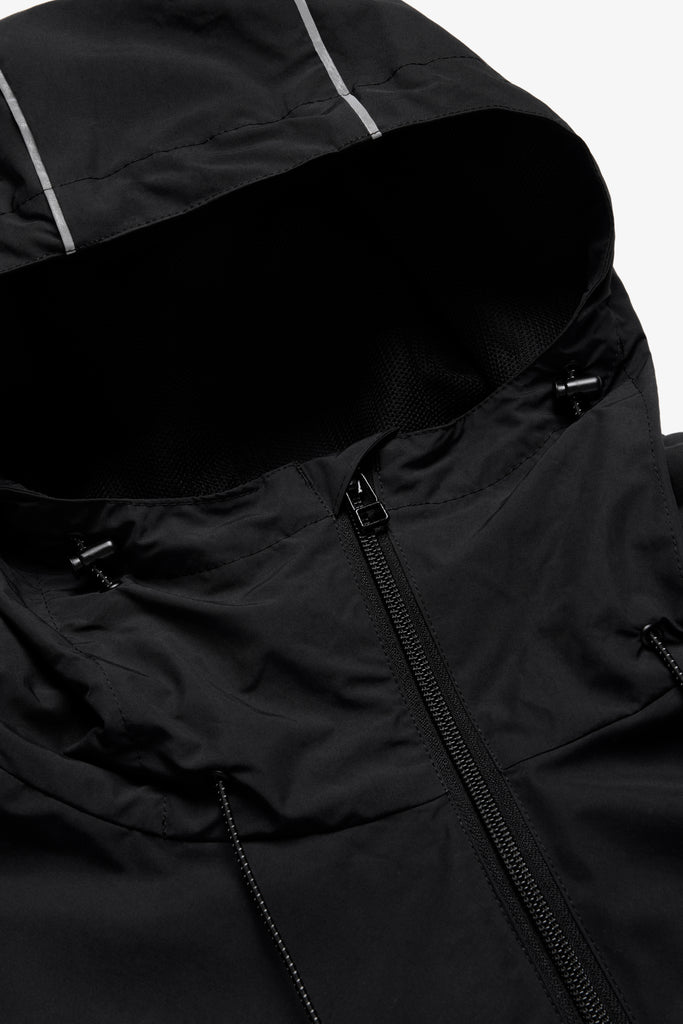 【BLACK】ZIP PARKA-Sign- Full Zip Parka - Black/Silver Reflective – JJJJound