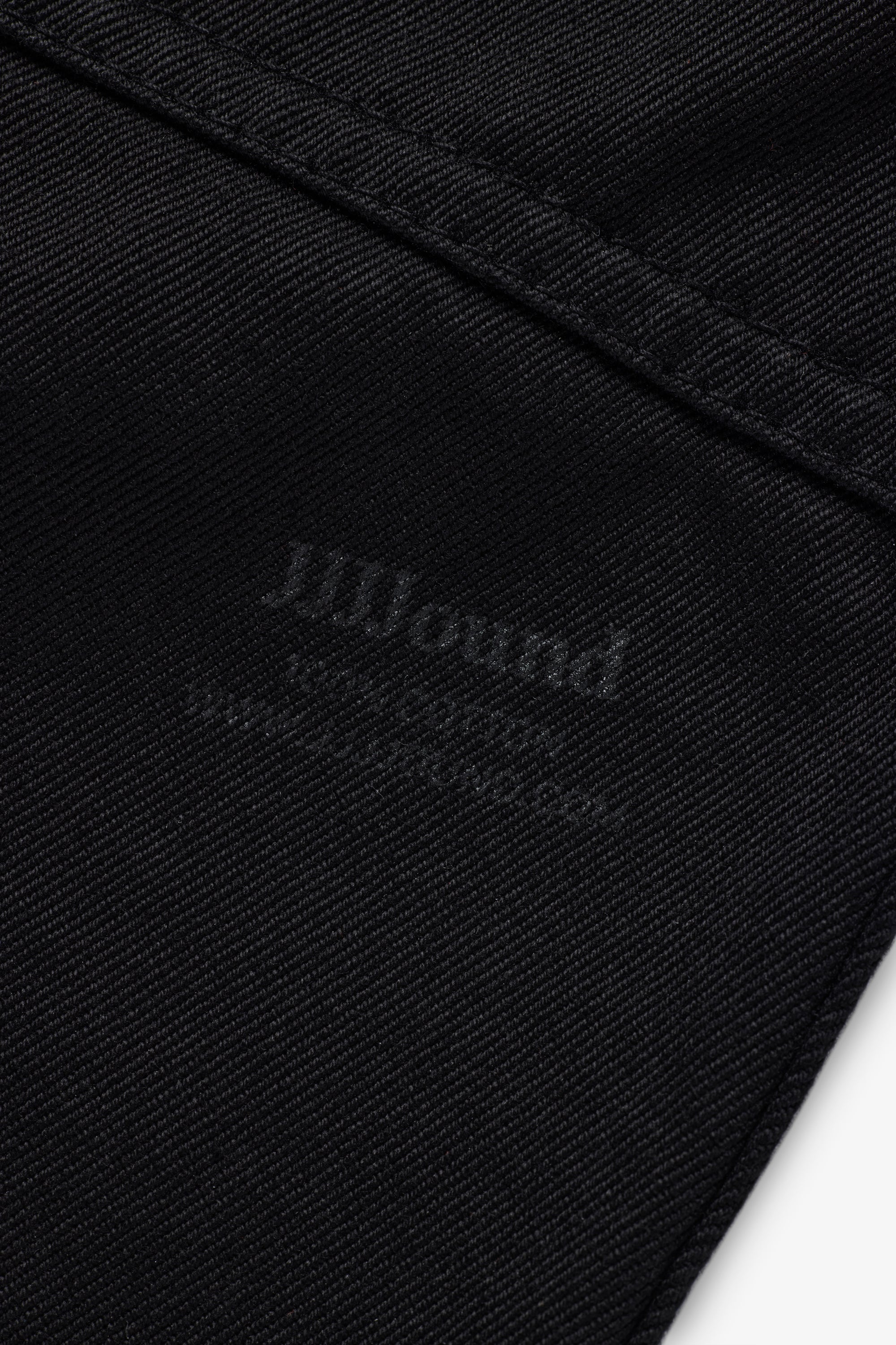 Heavyweight Cargo Pant - Black