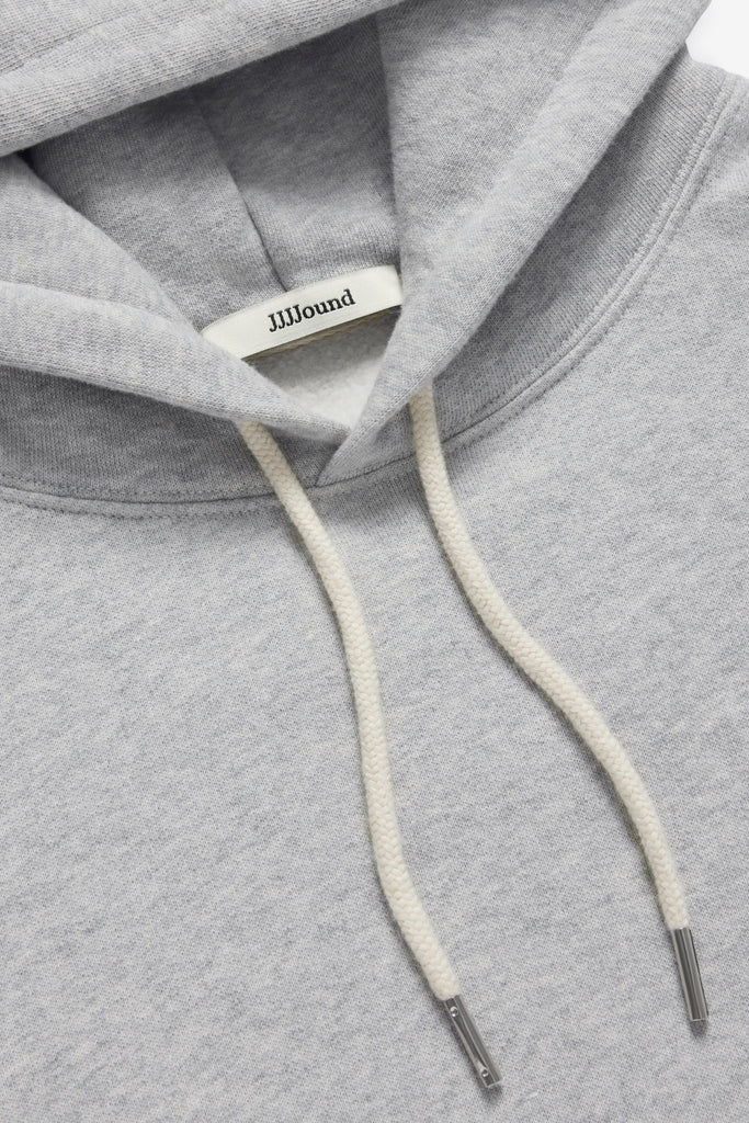 2000s Hooded Sweatshirt - Grey Mix – JJJJound
