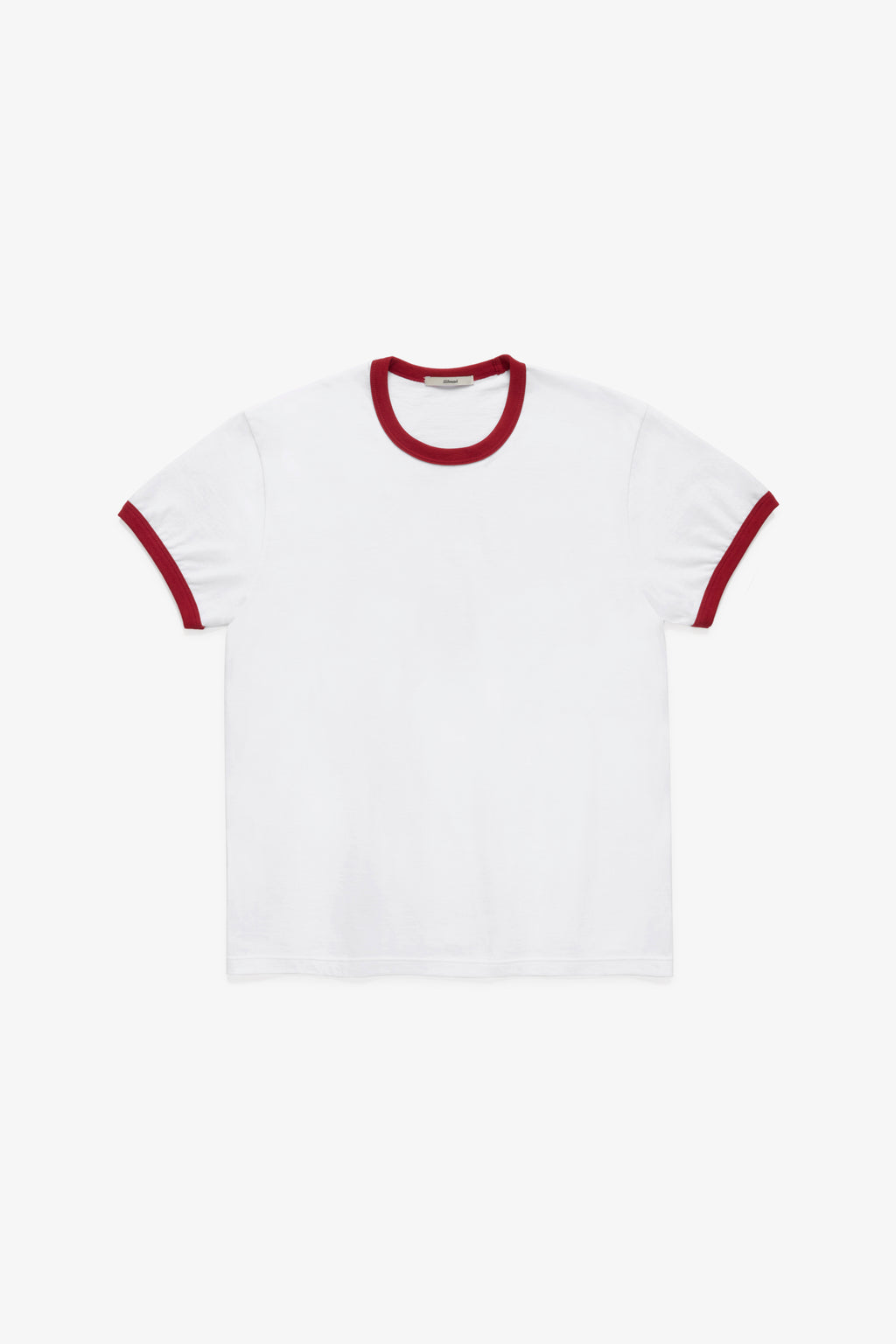 70s Ringer T-Shirt - White/Red