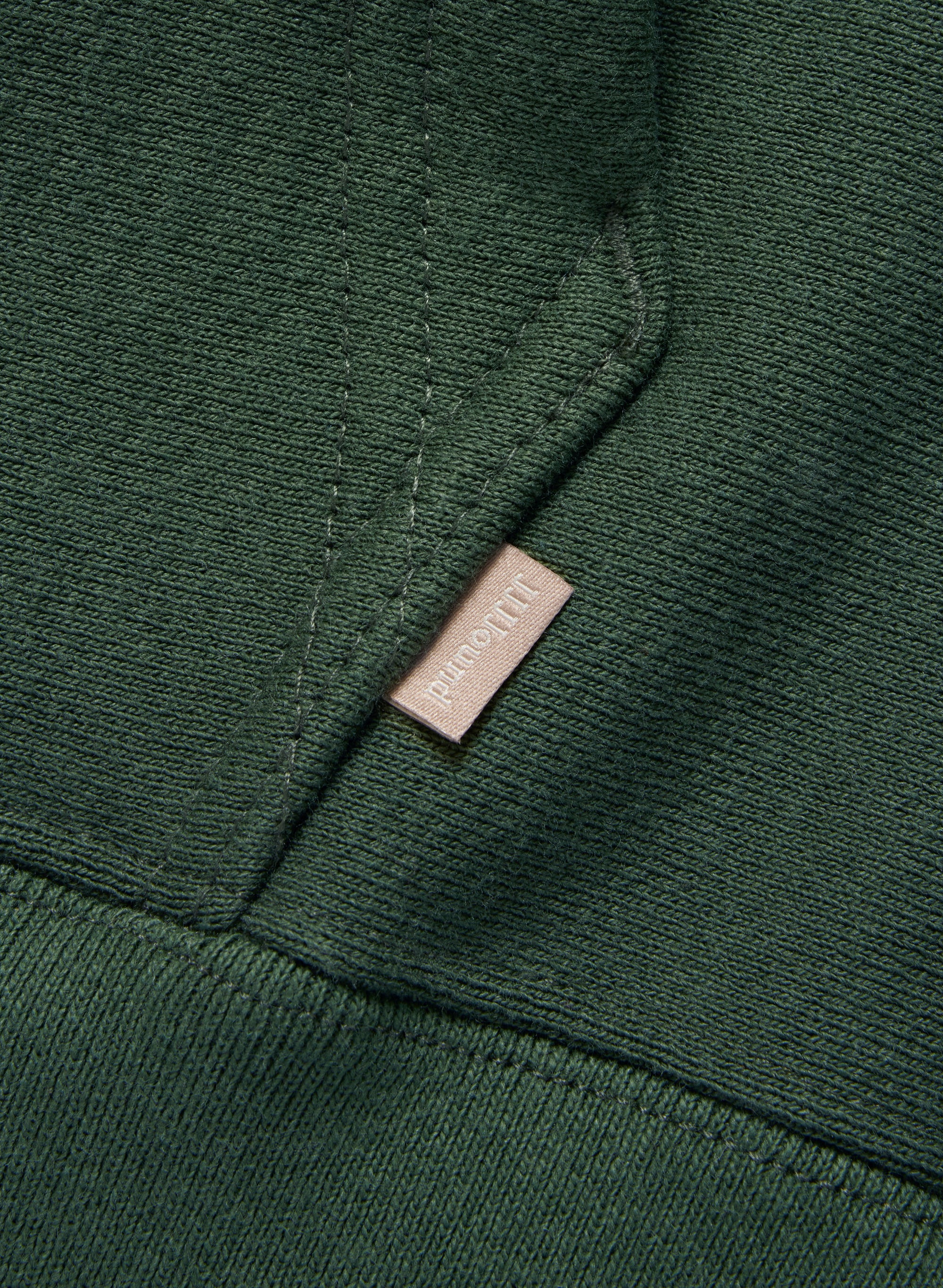 80s Hooded Sweatshirt - Dark Green
