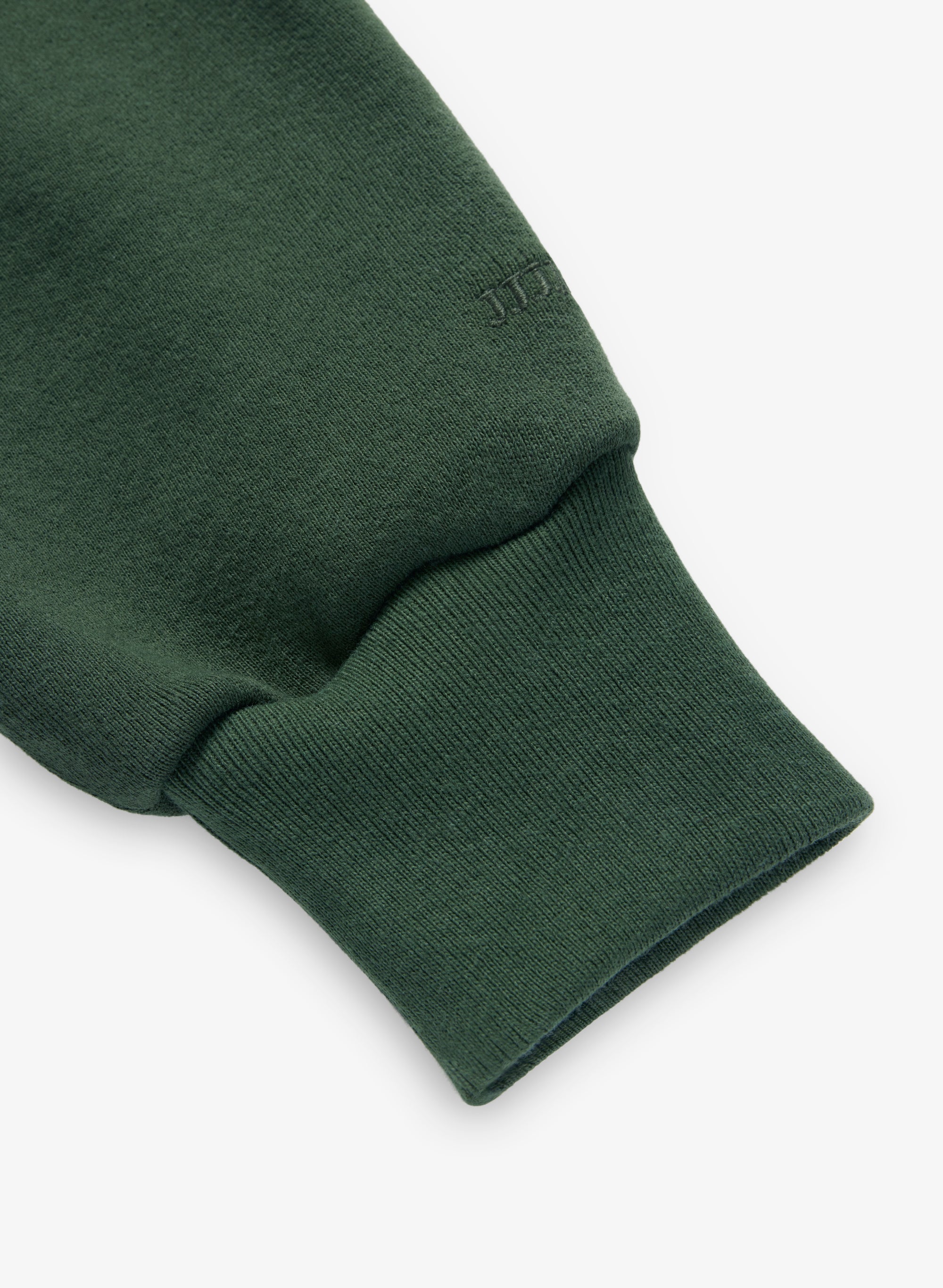 80s Hooded Sweatshirt - Dark Green
