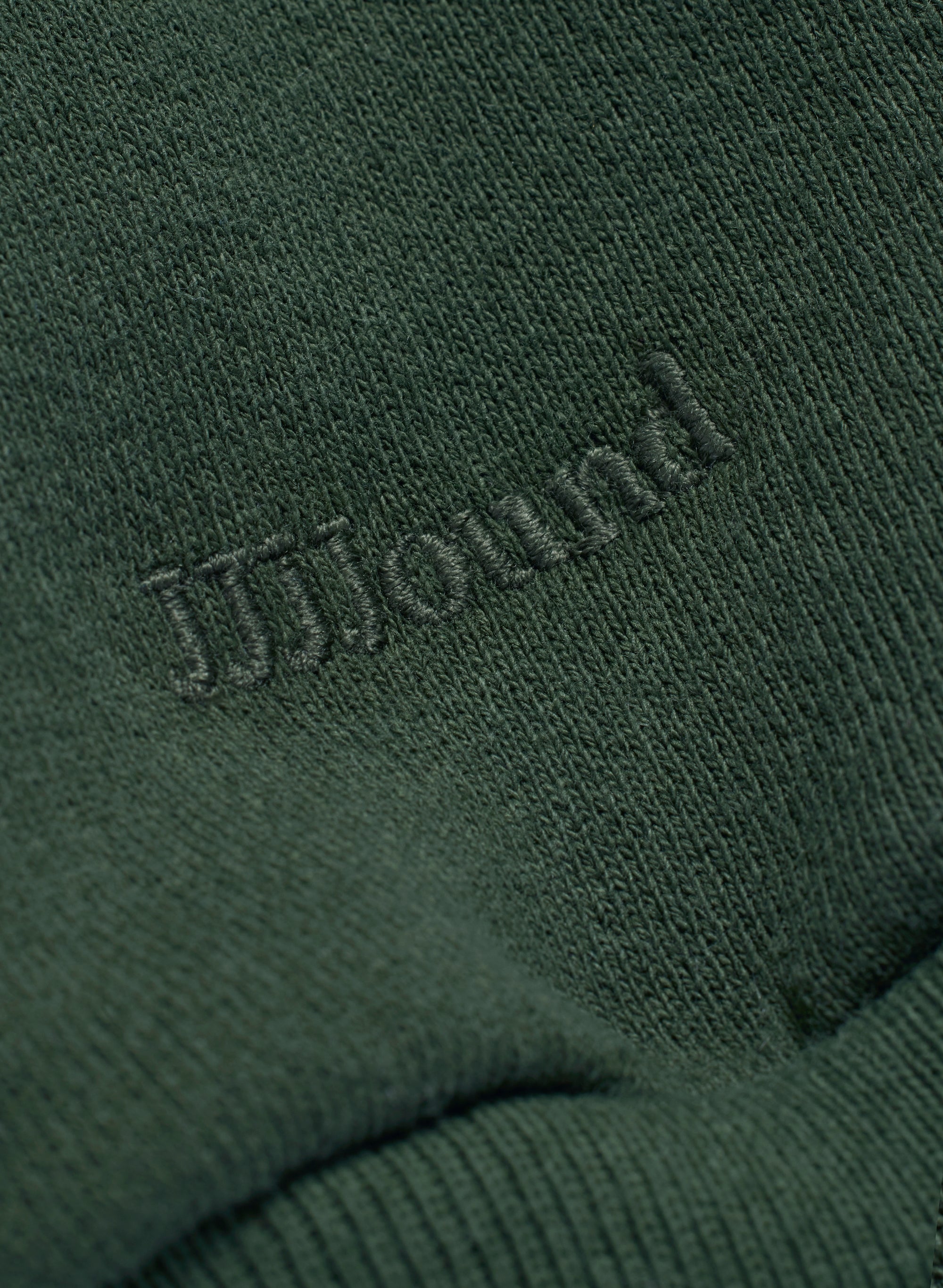 80s Hooded Sweatshirt - Dark Green