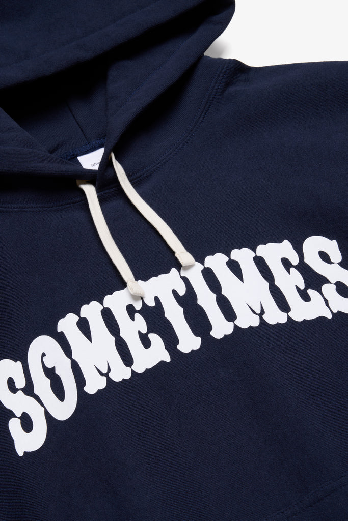 Paul Labonté SOMETIMES 80's Hoodie - Navy – JJJJound
