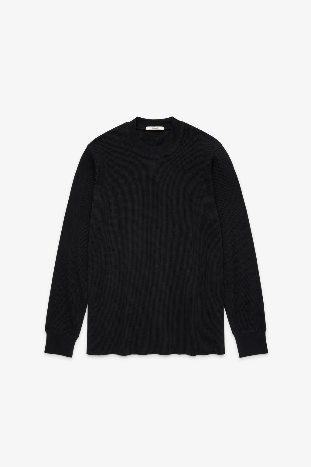 90s Waffle Longsleeve - Black