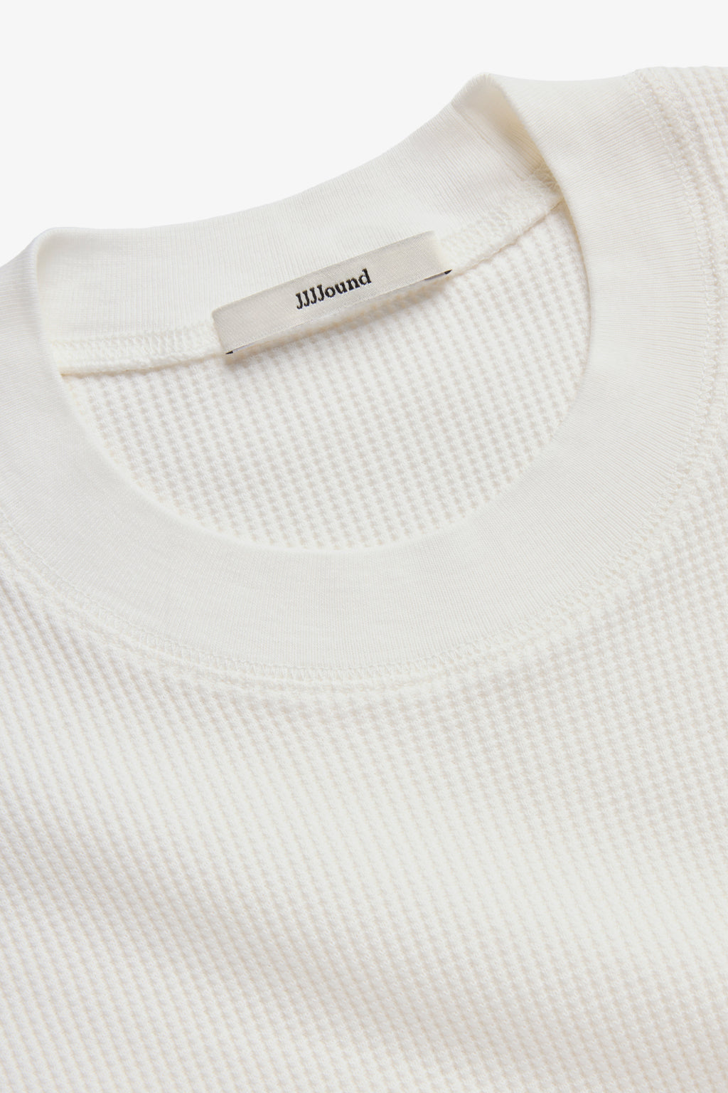 90s Waffle Longsleeve - White