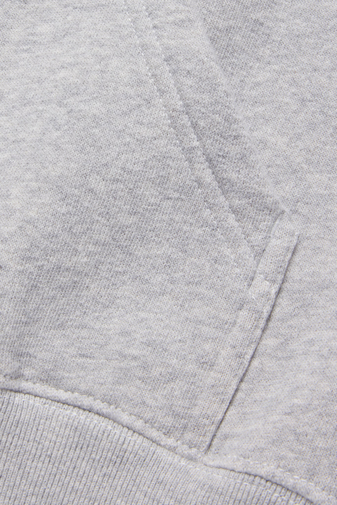 90s Hooded Zip Sweatshirt - Grey – JJJJound