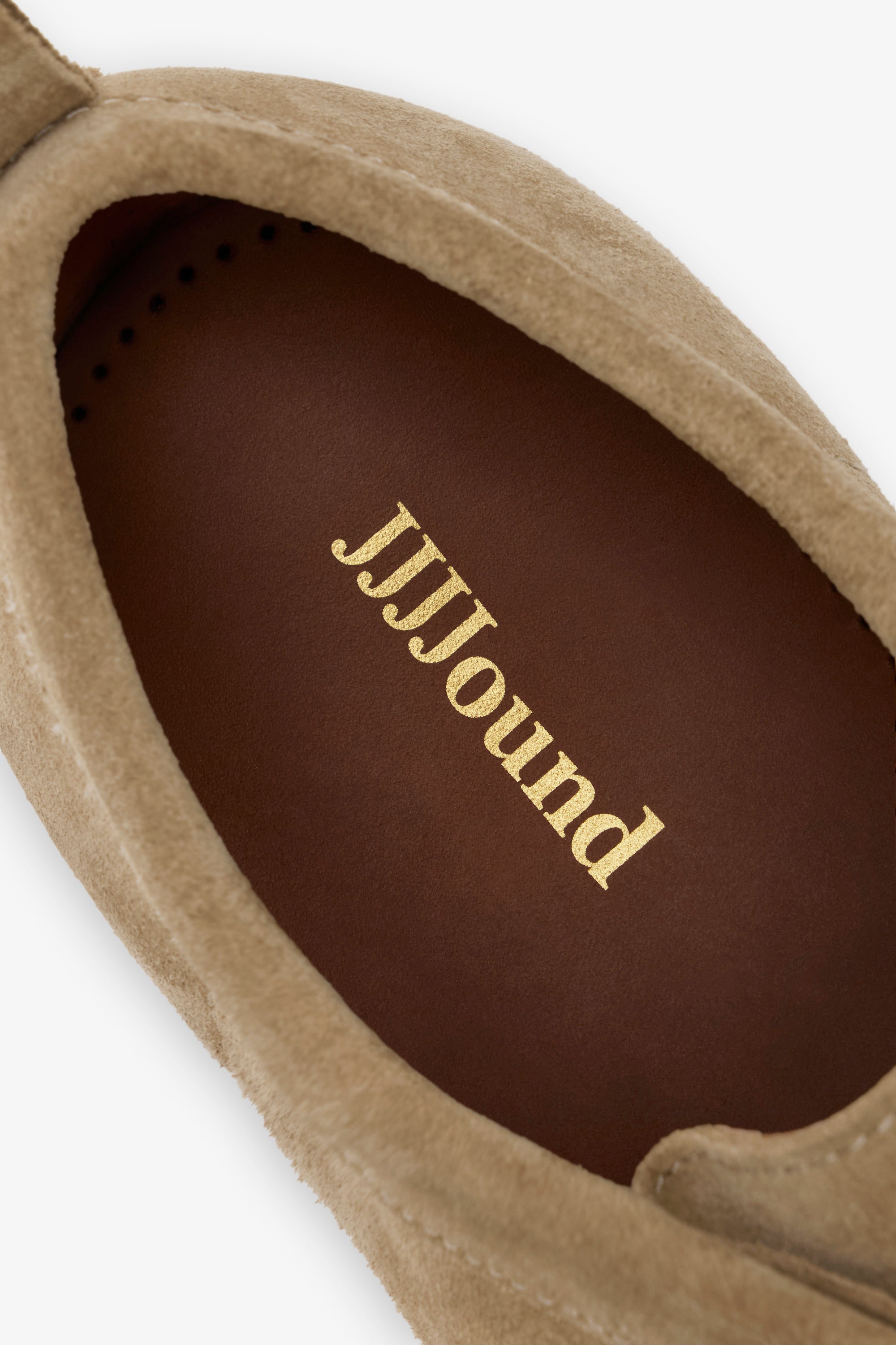 Padmore & Barnes P204 - Beige Suede