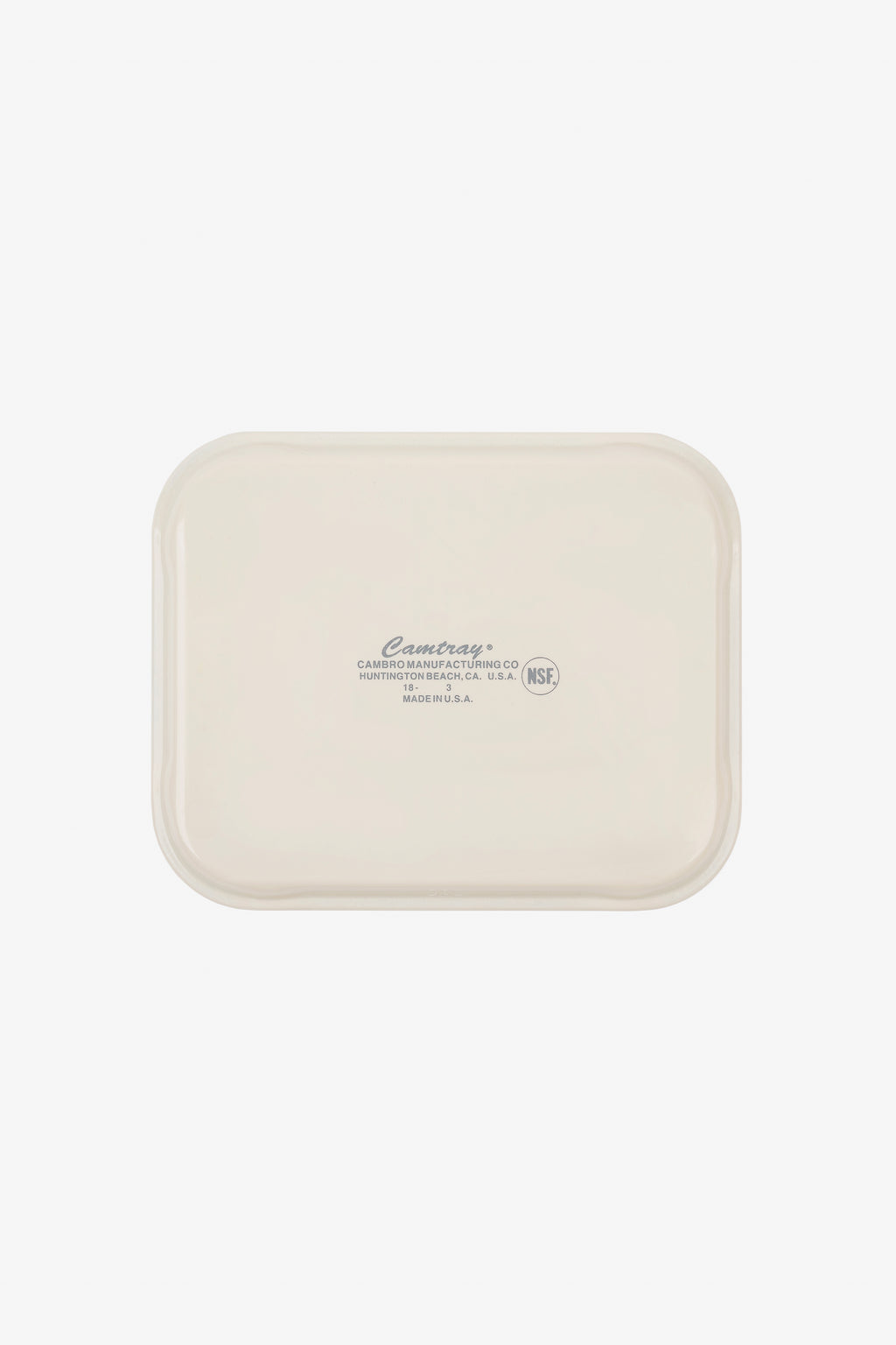 8" x 10" Camtray - Almond/Charcoal