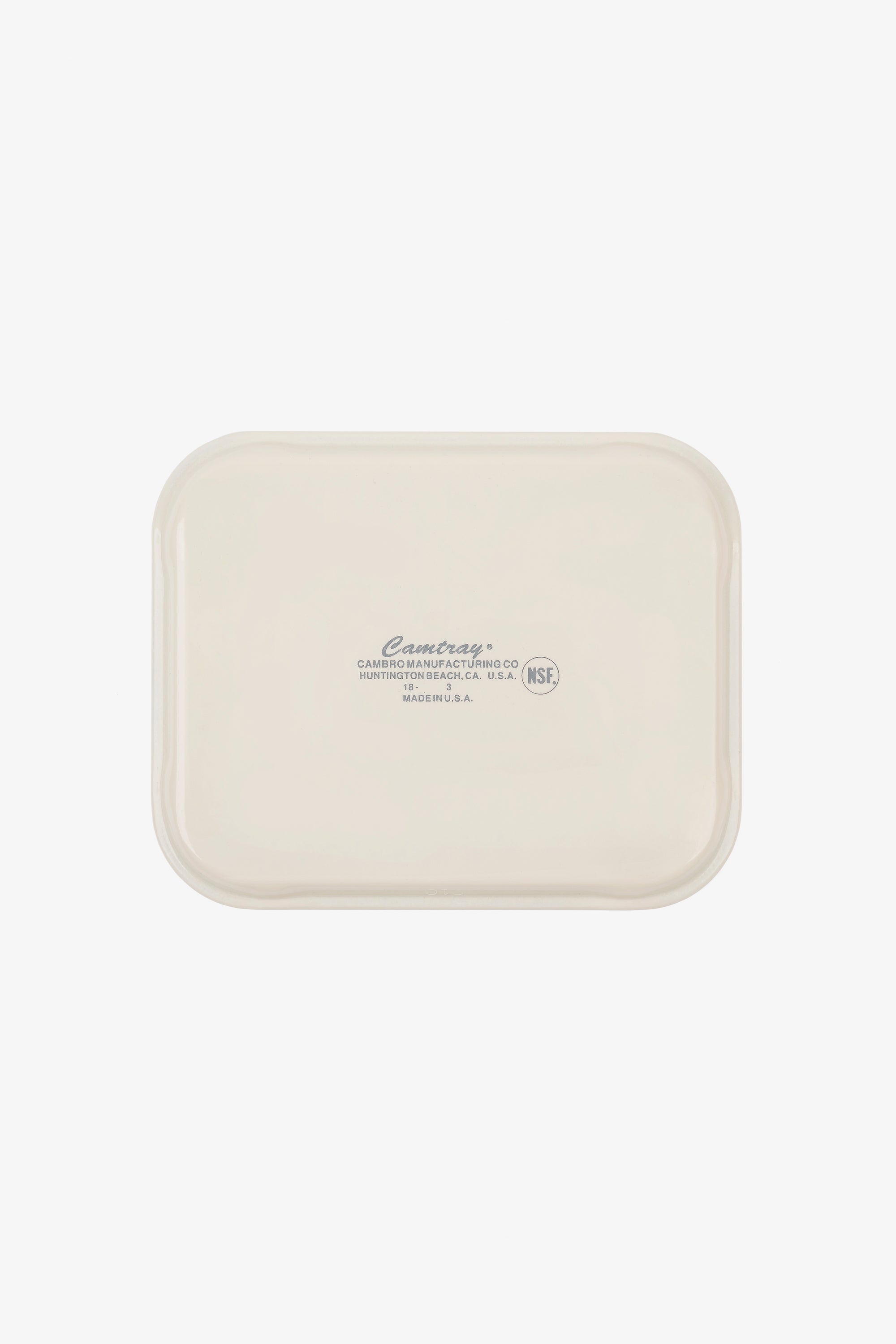 8" x 10" Camtray - Almond/Charcoal