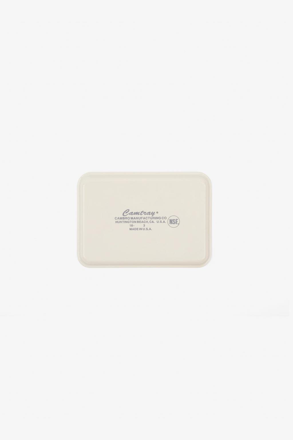 5" x 7" Camtray - Almond/Charcoal