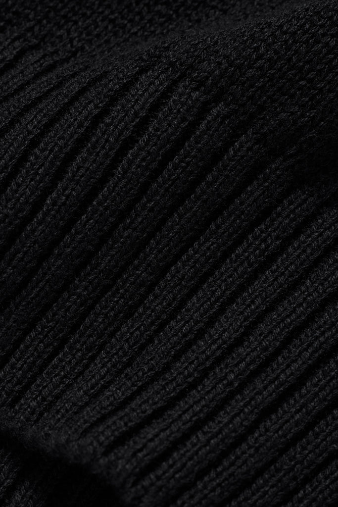 Knit Cotton Crewneck - Black – JJJJound