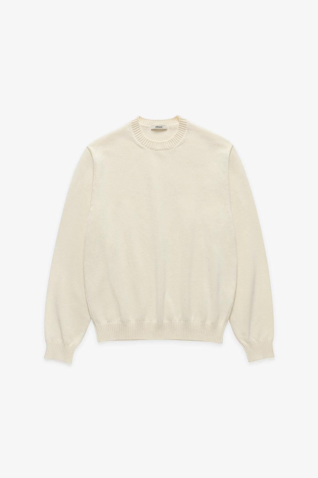 Knit Cotton Crewneck - Off White