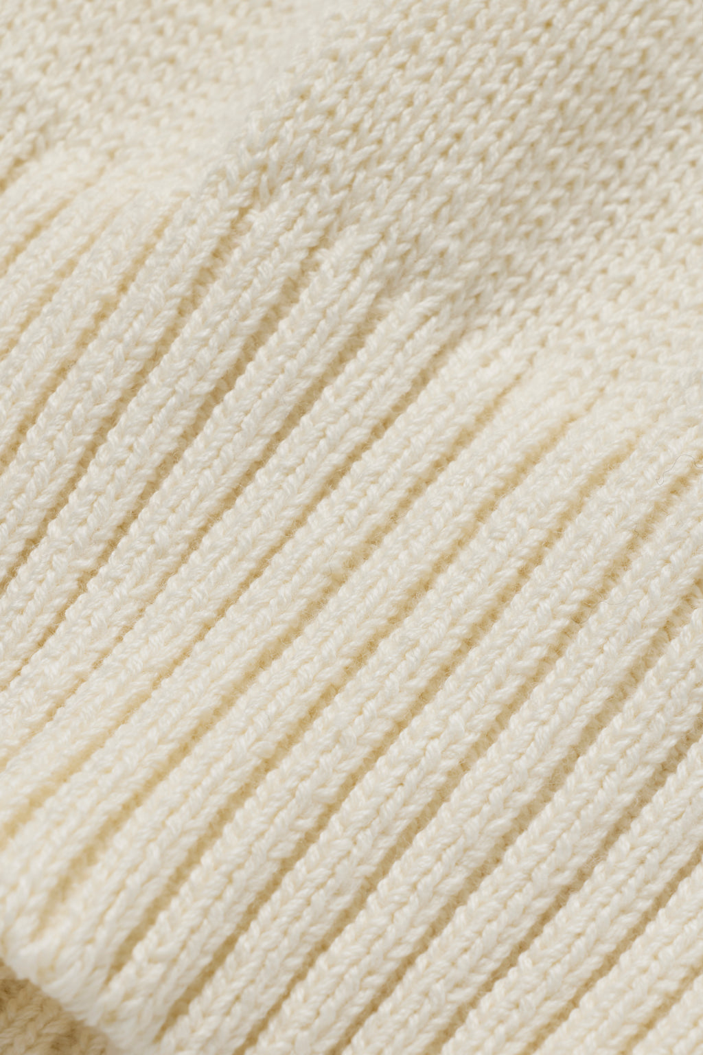 Knit Cotton Crewneck - Off White