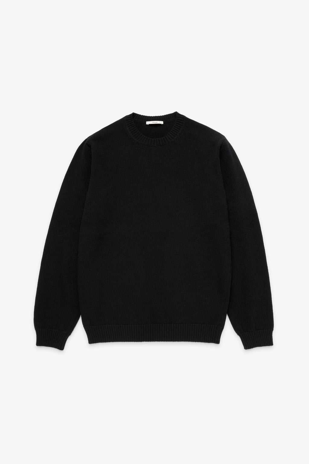 Knit Wool Crewneck - Black