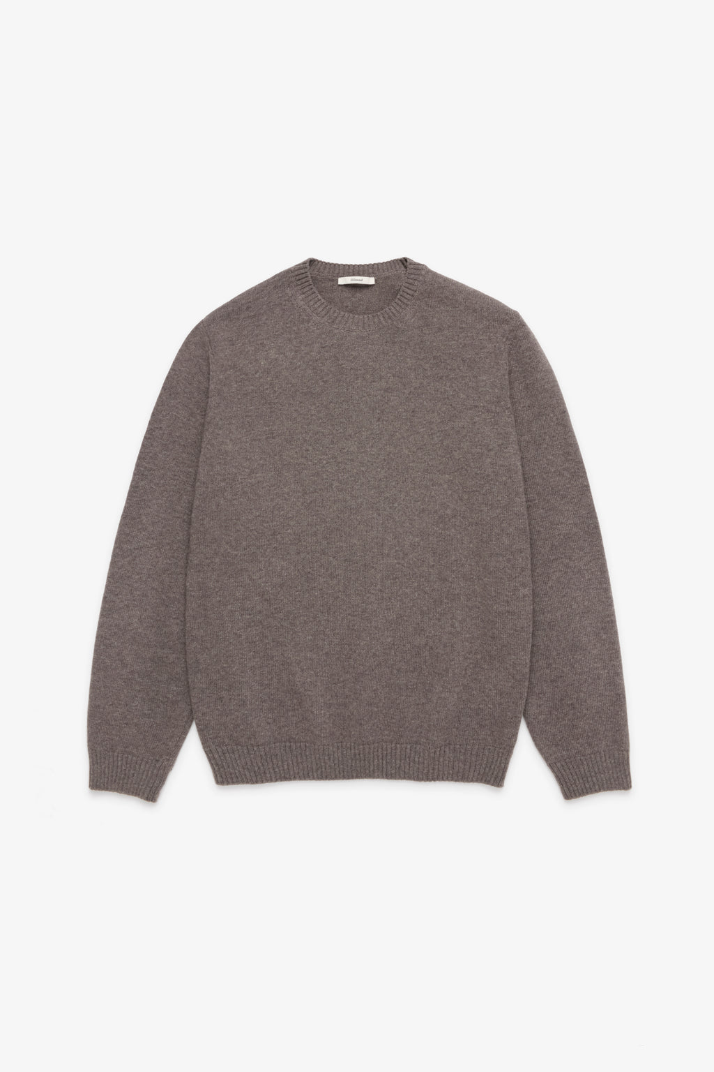 Knit Wool Crewneck - Taupe