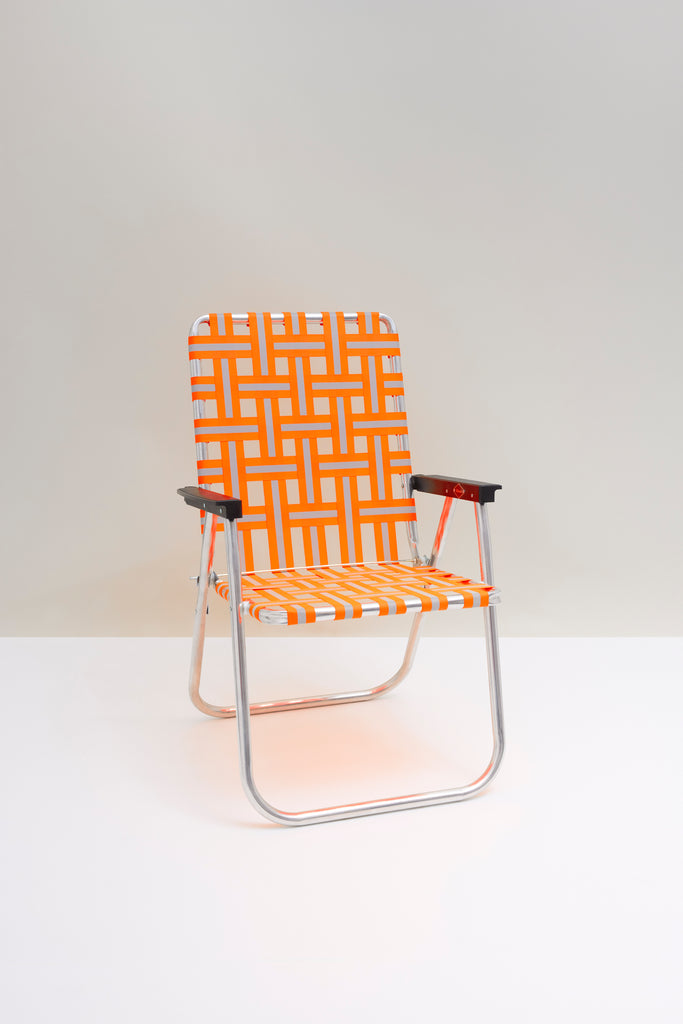Lawn Chair USA - Orange/Silver Reflective – JJJJound