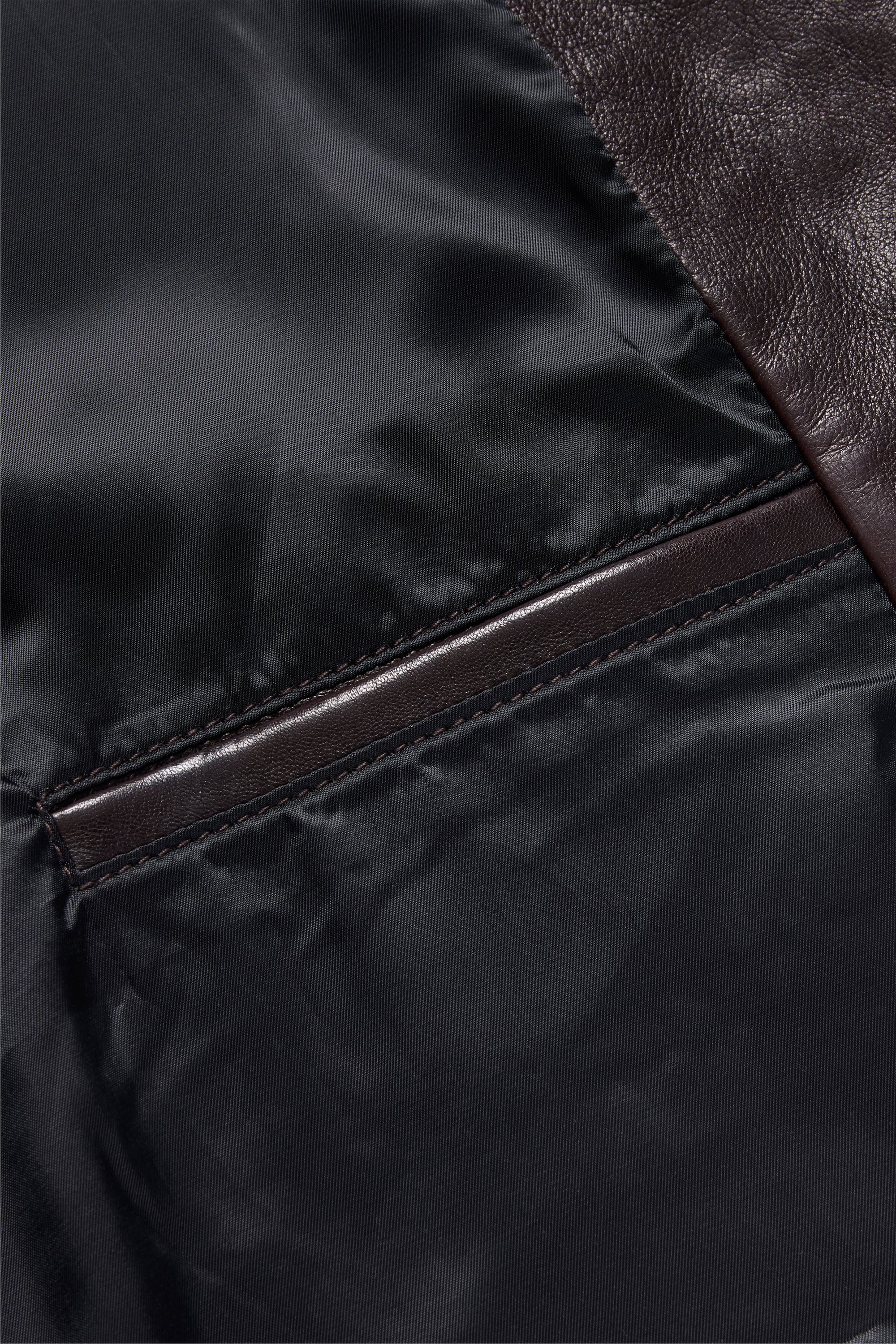 Leather Jacket - Brown