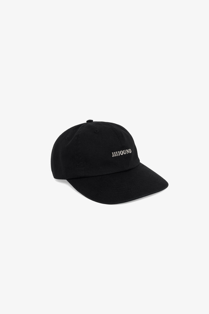 帽子 JJJJOUND Logo Weekend Cap Black/Silver LOGO_WEEKEND_CAP_BLACK-
