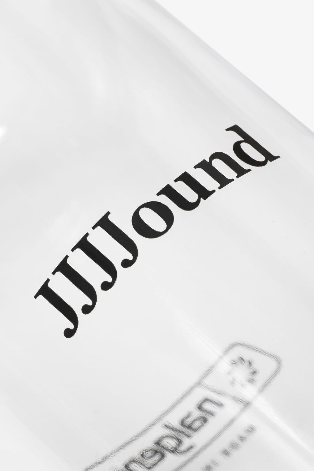JJJJound Nalgene Wide Mouth Bottle 16 oz - Clear/Black