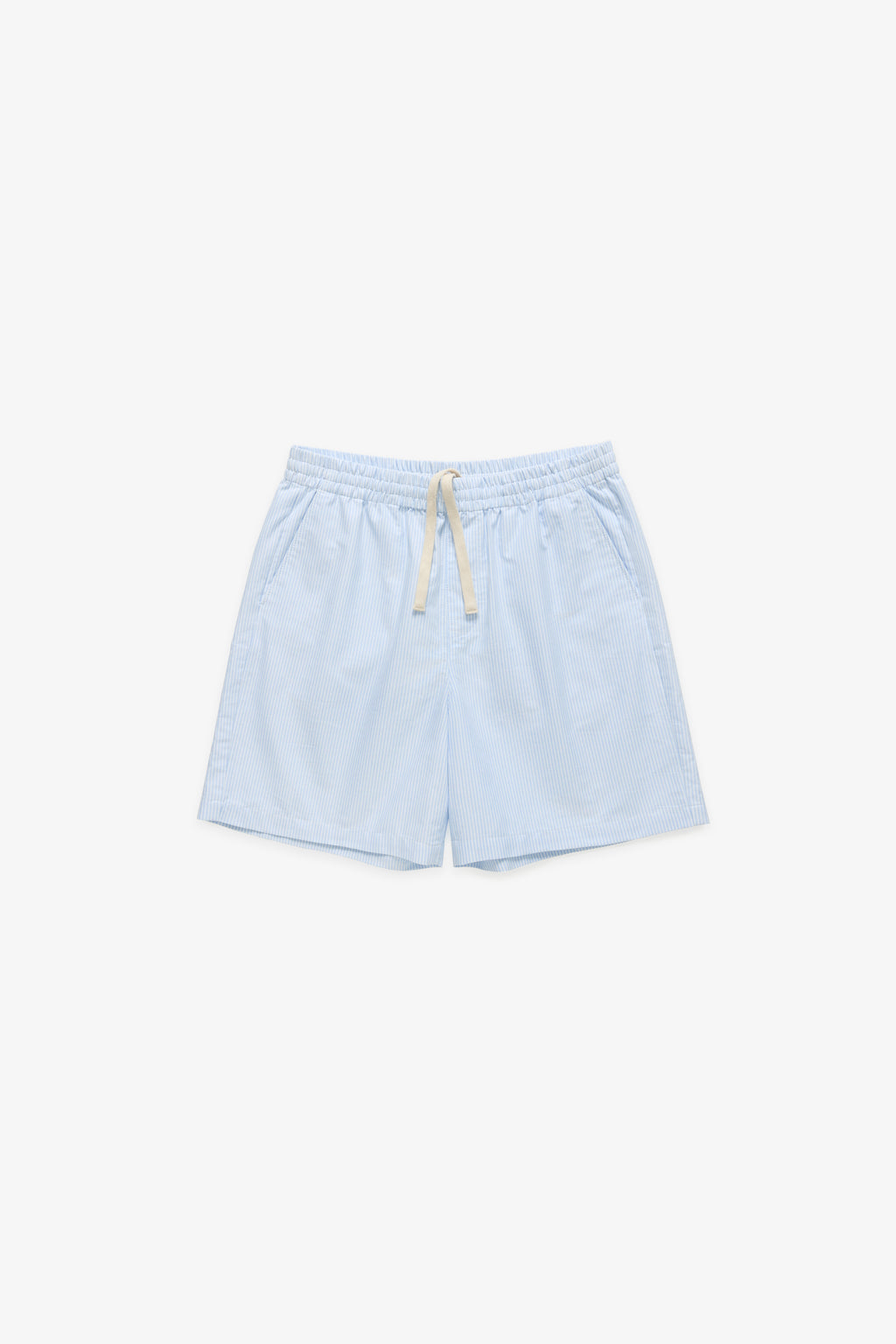 Weekend Oxford Short - White/Blue Stripes