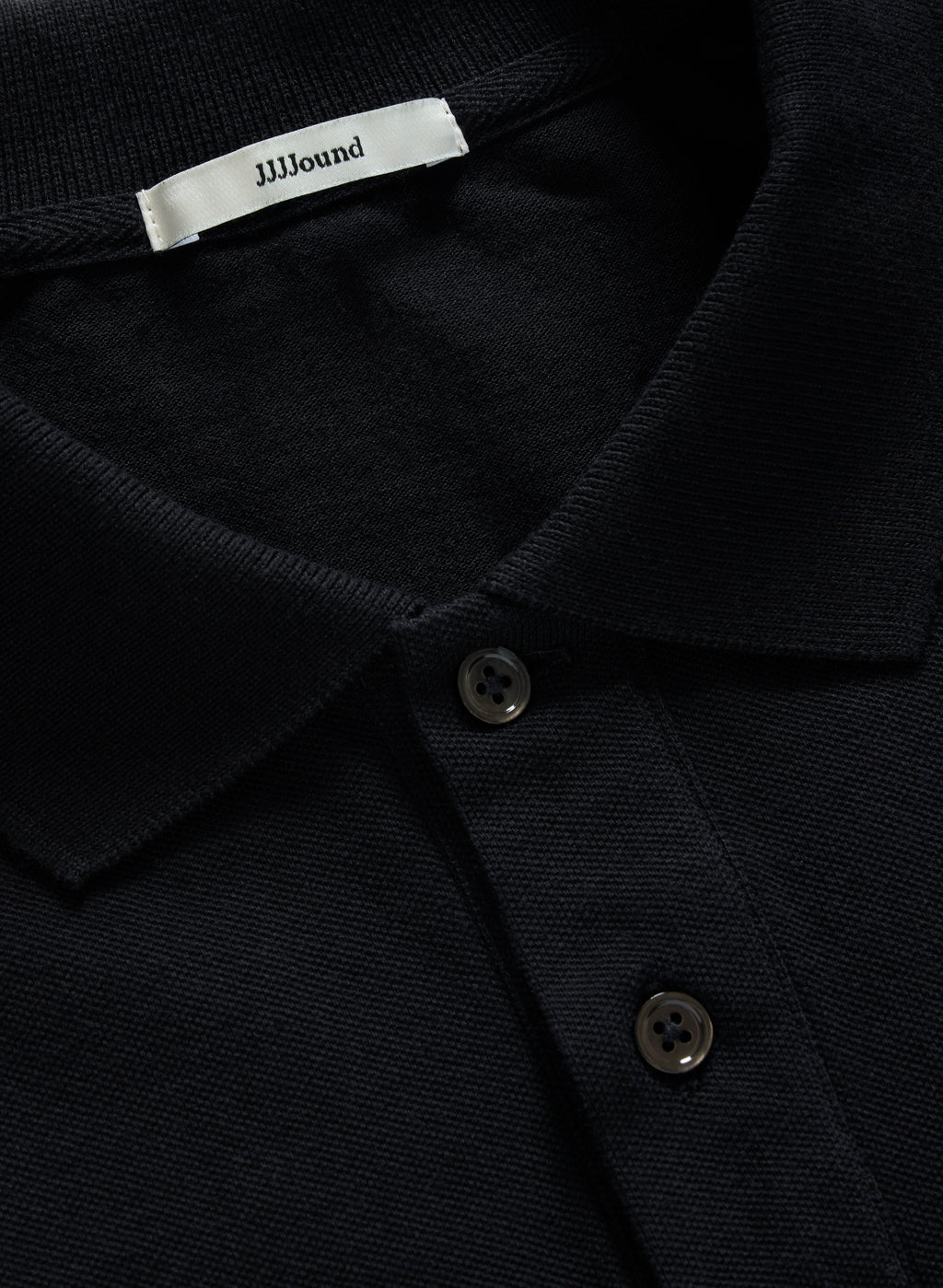 Longsleeve Polo Shirt - Black