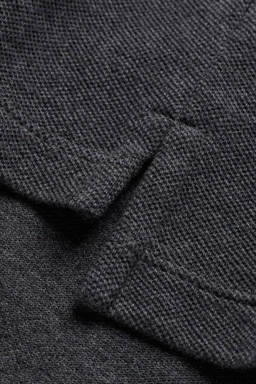 Longsleeve Polo Shirt - Charcoal Mix