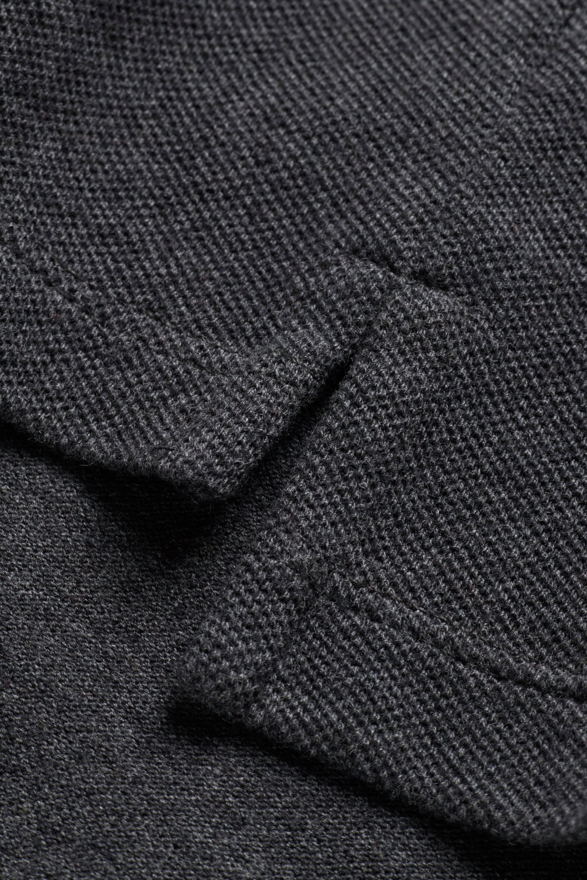 Longsleeve Polo Shirt - Charcoal Mix