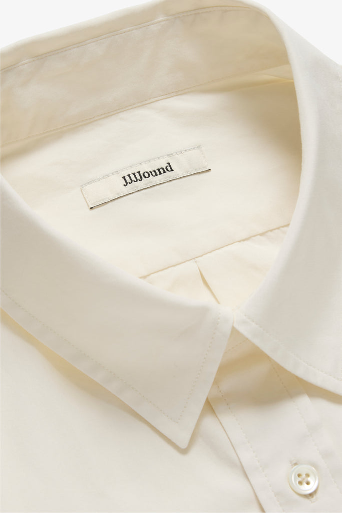JJJJound Poplin Shirt ジョウンド 長袖シャツ M POPLIN_SUMMER_SHIRT_CREAM_02_1