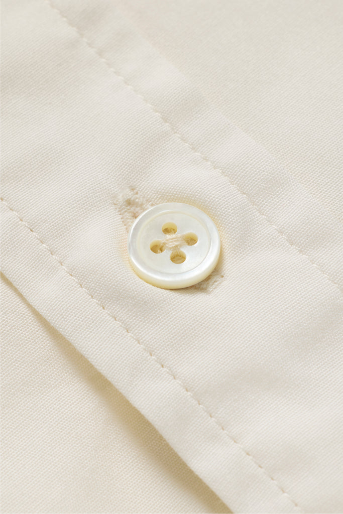 JJJJound Poplin Shirt ジョウンド 長袖シャツ M Poplin Shirt - Cream – JJJJound