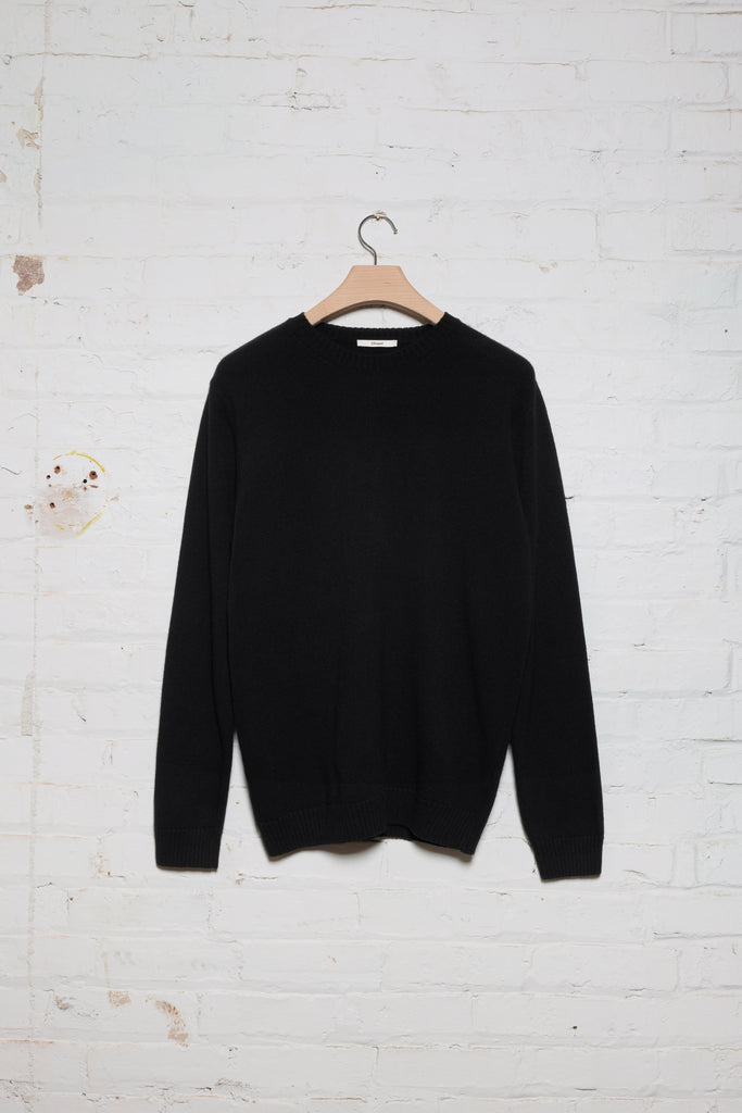 トップス EVCON JAMIESONS CREW NECK KNIT BLACK MIX Jamieson'S Of Shetland Crew Knit - Black Mix | Editorialist