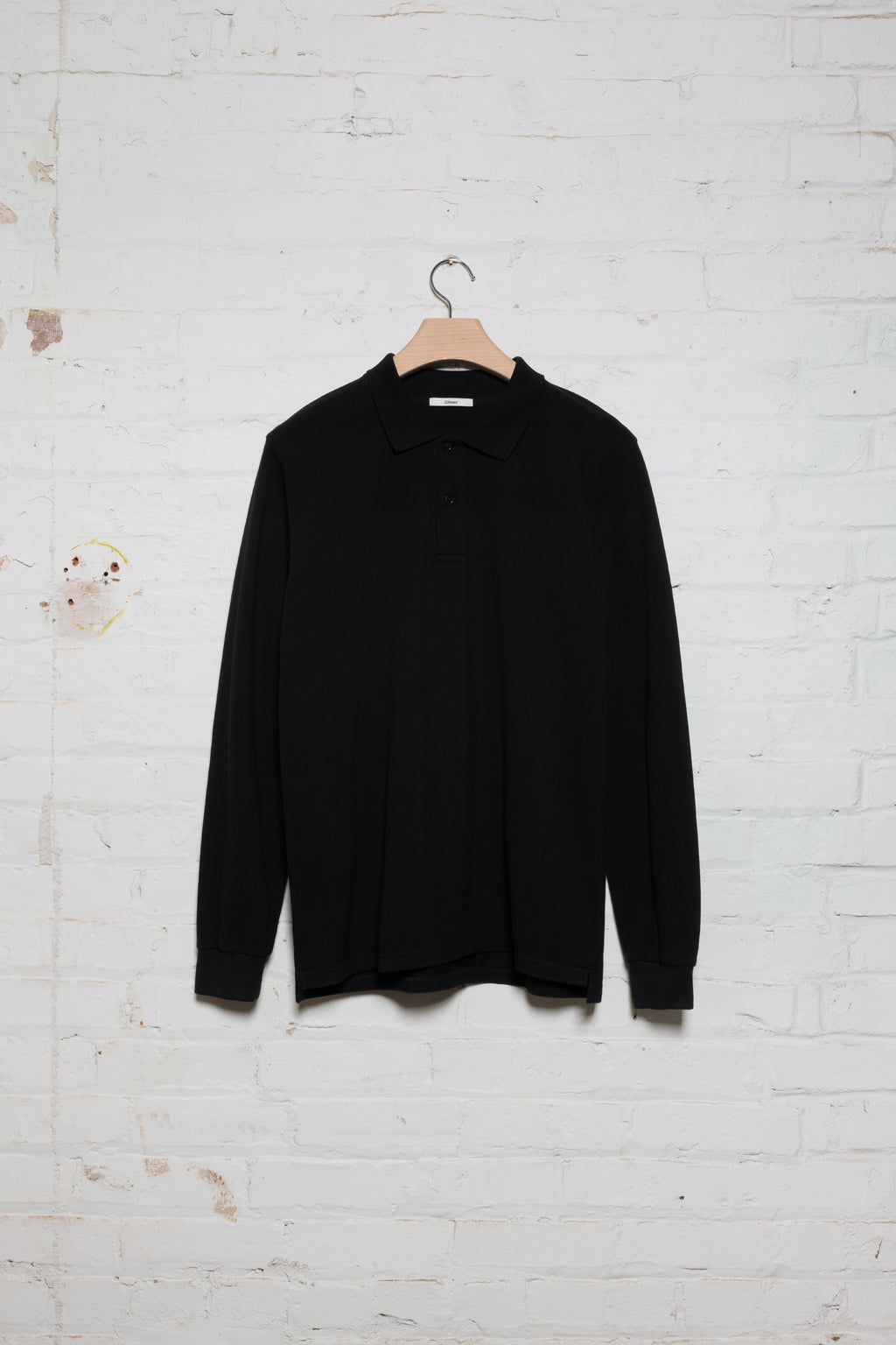 Longsleeve Polo Shirt - Black