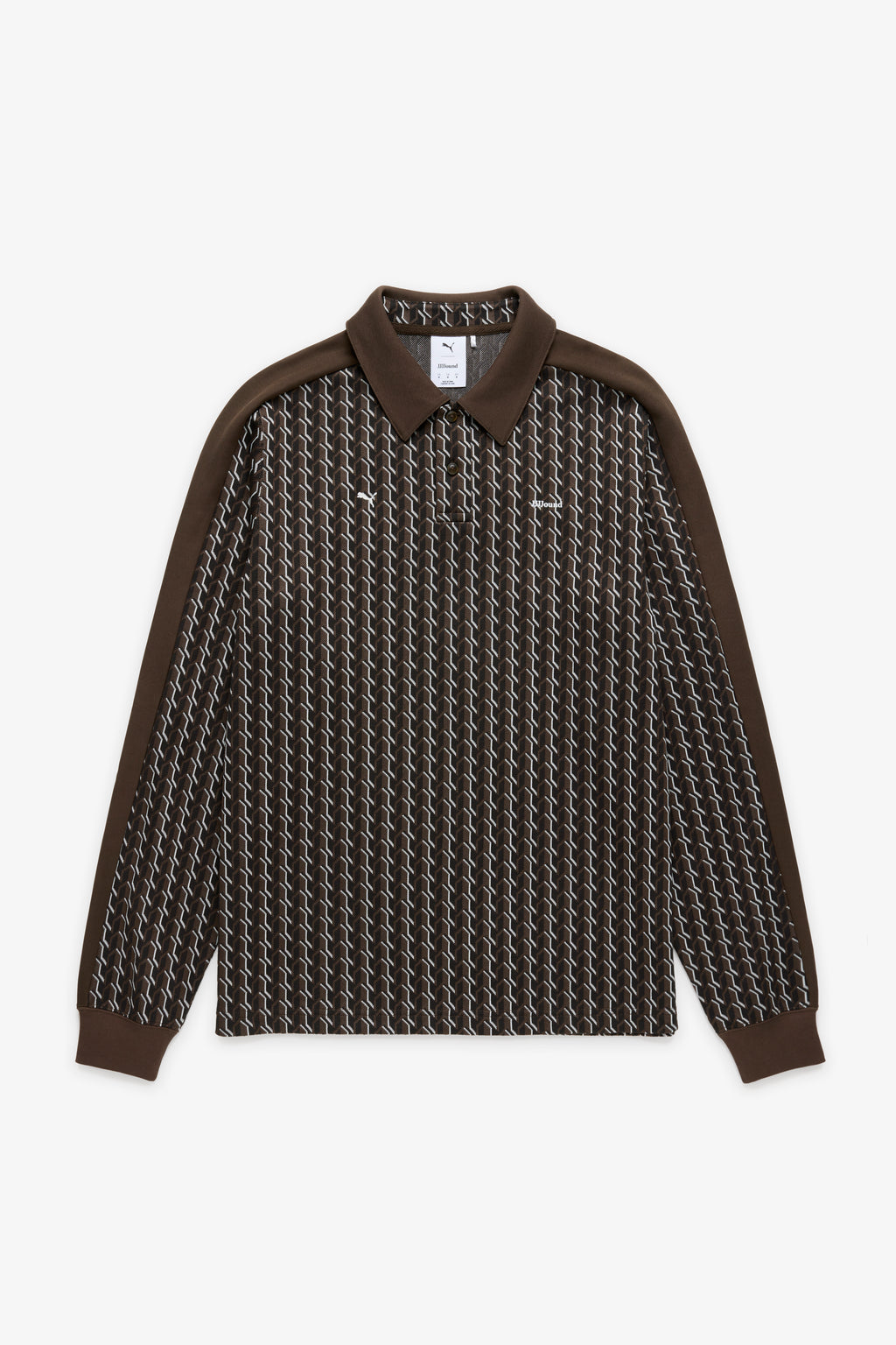 JJJJound x Puma Longsleeve Polo - Brown