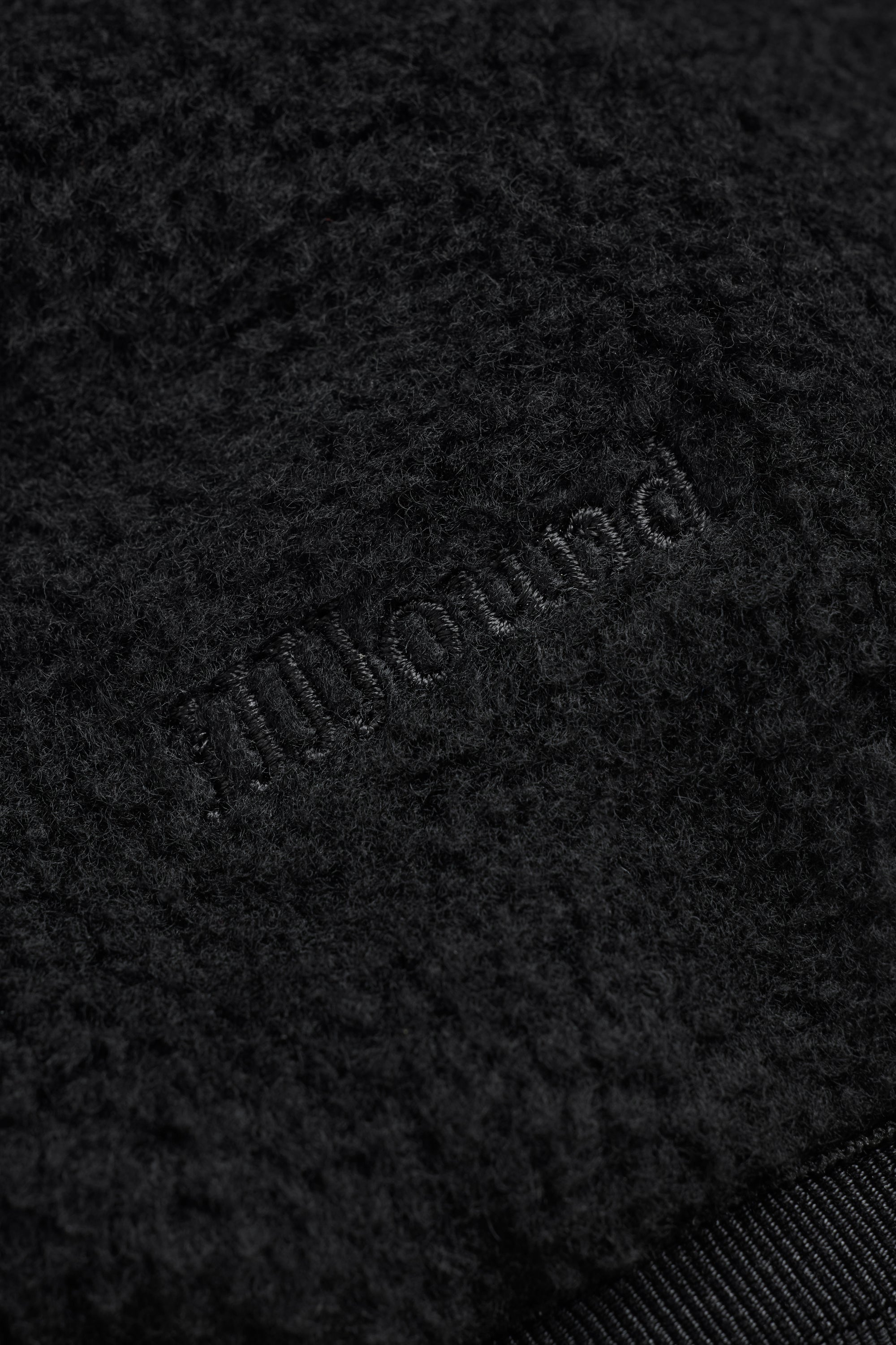 Quarter Zip Camper Polar - Black