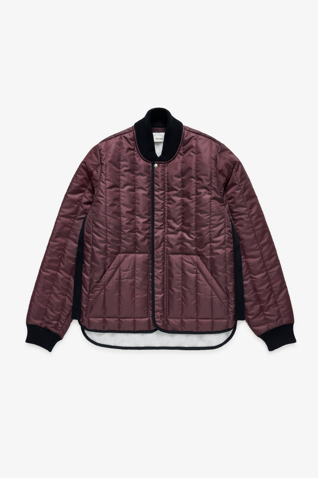 Quilted Jacket - Burgundy